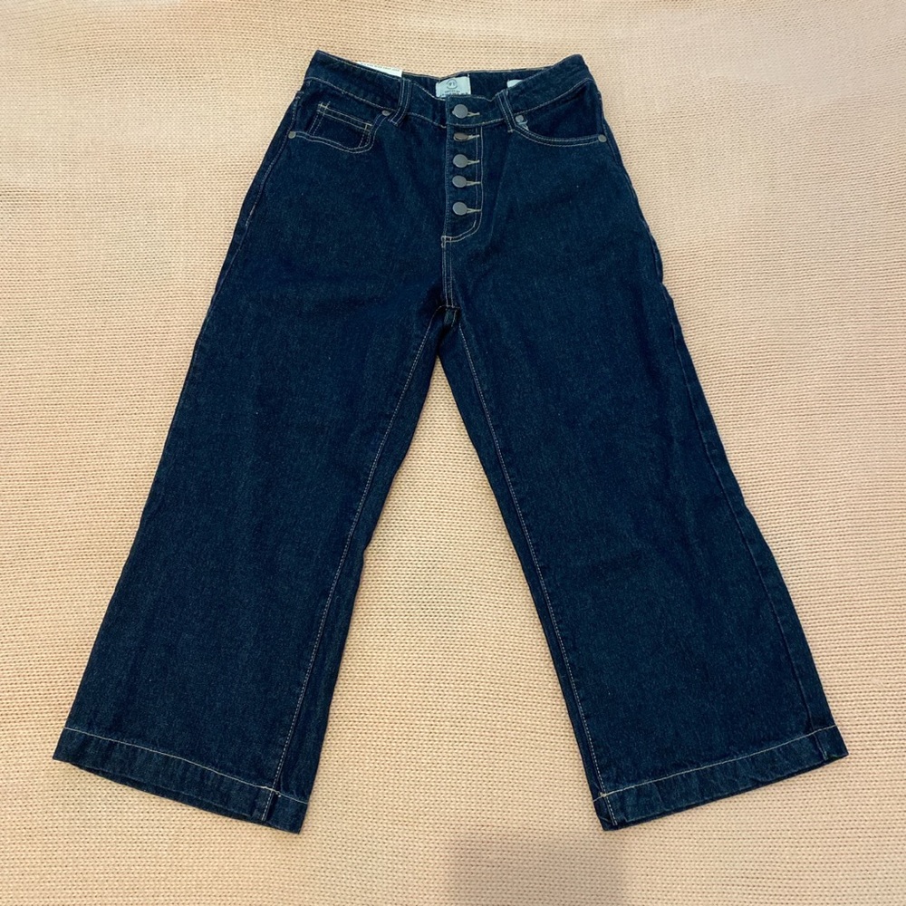 cotton on high waisted straight leg jeans